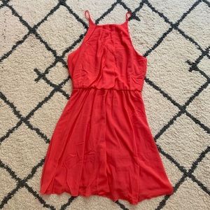 Coral dress by Blue Rain